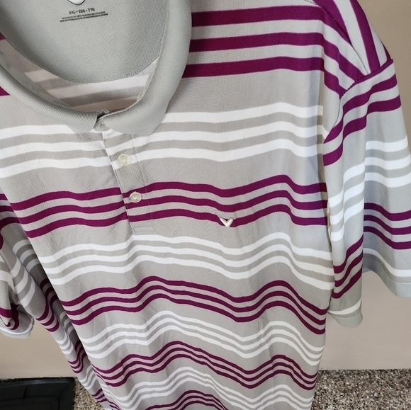 Callaway Embroidered Golf Multicolored Sz. XL Polo - Picture 5 of 10